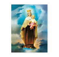 Our Lady of Mt. Carmel Wall Poster - 19" x 27"
