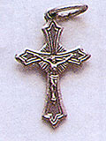 Small Metal Crucifix - 0.75-Inch