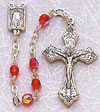 Ruby Red Dainty Rosary