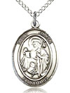St James Sterling Silver Medal