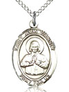 St John Vianney Sterling Silver Medal