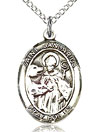 St Januarius Sterling Silver Medal