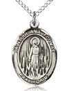 St Juliana of Cumae Sterling Silver Medal