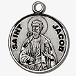 St Jacob Sterling Silver Medal