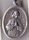 St. John Vianney (Cures d'Ars) Oval Medal