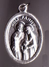 Holy Family & Holy Spirit Oval Medal