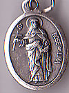 St. Rose of Lima Oval Medal