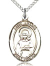 St Lillian Sterling Silver Medal