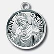 St Kevin Sterling Silver Medal