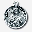 St Therese Sterling Silver Medal
