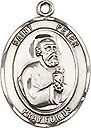 St Peter Sterling Silver Medal