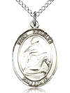 St Charles Sterling Silver Medal