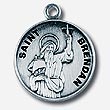 St Brendan Sterling Silver Medal