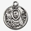 St Emily Sterling Silver Medal