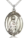 St Grace Sterling Silver Medal