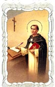 A Students Prayer to St. Thomas Aquinas Linen Prayer Card