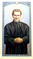 Oracion A San Juan Bosco - Spanish Prayer Card
