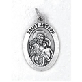 St. Joseph and Child Oval Medal