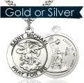St Michael the Archangel and Guardian Angel Medal