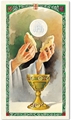 The Beautiful Hands of a Priest Laminated Prayer Card