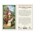 Saint Elizabeth of Hungary Laminated Prayer Card