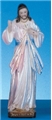 Divine Mercy Italian Plaster Statue - 12-Inch