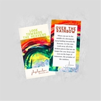Over the Rainbow Prayer Card