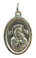 Our Lady of Perpetual Help Oval Medal