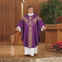 Embroidered Roma Chasuble