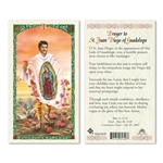 Prayer to Saint Juan Diego Laminated Prayer Card