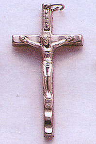 Small Metal Crucifix - 1.5-Inch