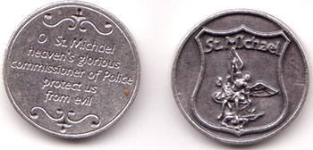 Saint Michael Police Prayer Coin