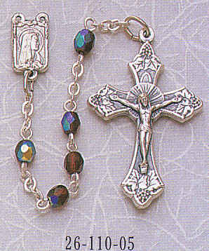 Garnet Dainty Rosary