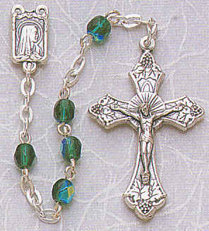 Emerald Dainty Rosary