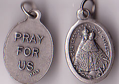 Our Lady of Olives Oval Medal