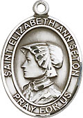 St Elizabeth Ann Seton Sterling Silver Medal
