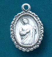 St. Jude Vintage Silver Medal