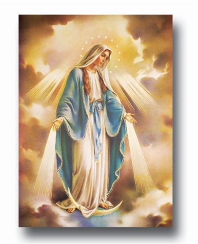 Our Lady of Grace Wall Poster - 19&quot; x 27&quot;