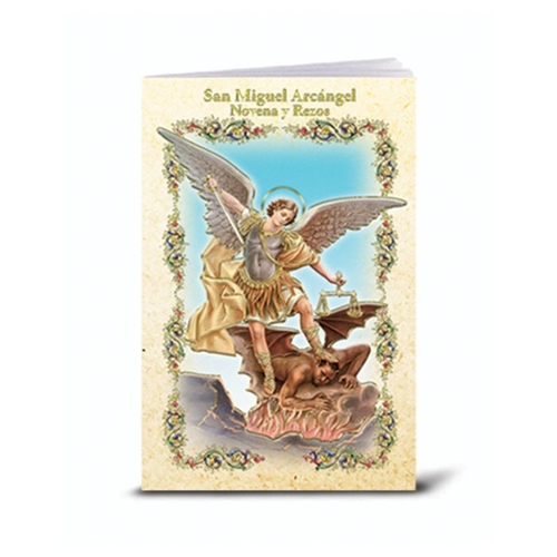 St Michael Novena Booklet in Spanish - San Miguel Arcangel Novena y Rezos