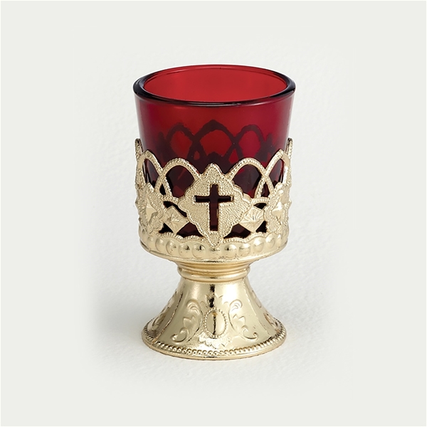 Candle Votive Stand - Cross