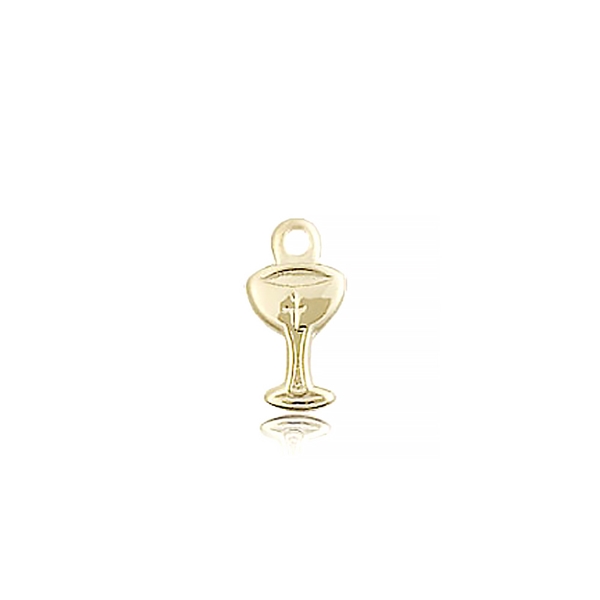 Chalice Shaped 14KT Gold Necklace