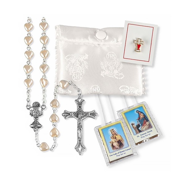 Pearl First Communion Gift Set