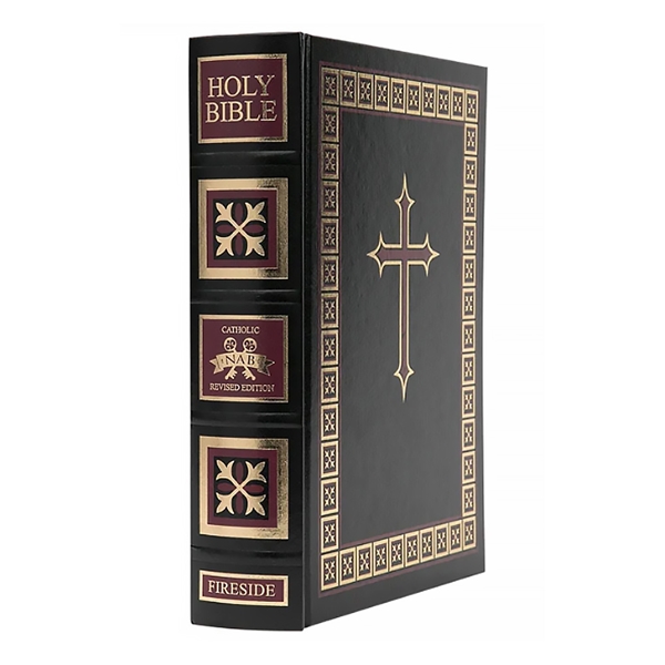 Signature Edition Catholic Family Bible (NABRE) - Black Leather Cover