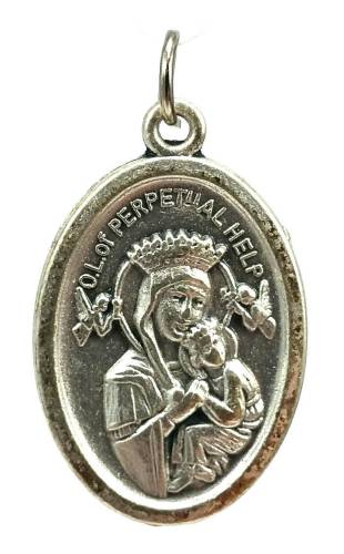 Our Lady of Perpetual Help Oval Medal