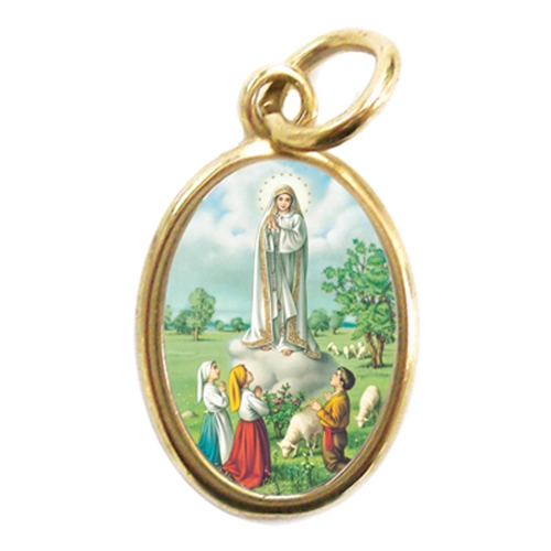 Our Lady of Fatima Picture Medal