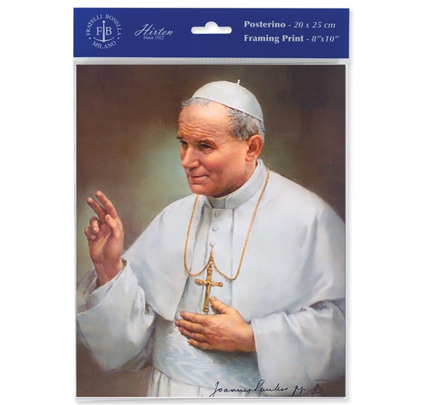 Saint John Paul II Framing Print - 8&quot; x 10&quot;