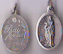 St. Agatha Oval Medal