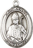 St Dennis Sterling Silver Medal