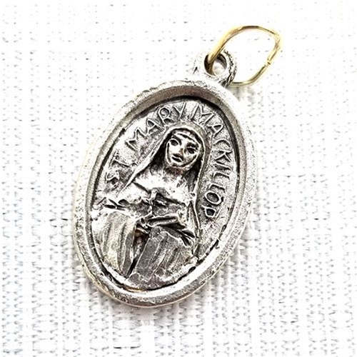 St. Mary Mackillop Oxidized Medal