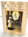 Ordination Greeting Card with Image of Saint John Vianney